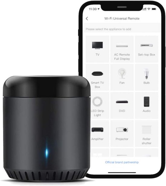 Tuya Universele Afstandbediening - WiFi Smart IR Hub Met Bediening Via App