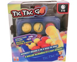 Goliath Tic Tac Go - Competitief - Interactief - Behendigheidsspel - 3 op een rij - Nederlandstalig denkspel - Vanaf 6 jaar