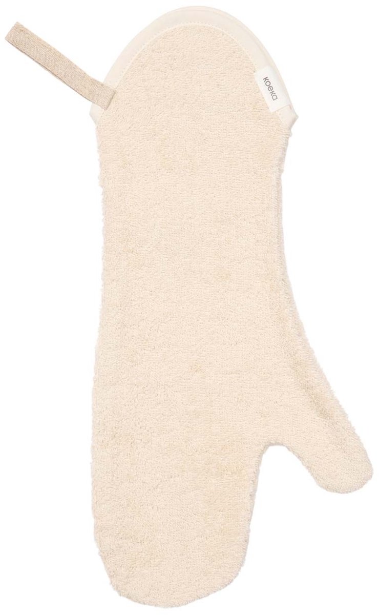 Koeka douche washand Dijon Daily warm white One Size