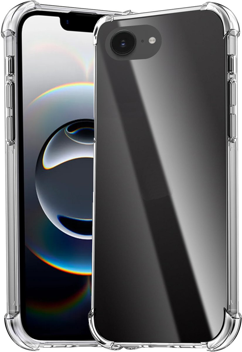 Hoesje geschikt voor iPhone 16e - Shockproof Transparant Back Cover Case