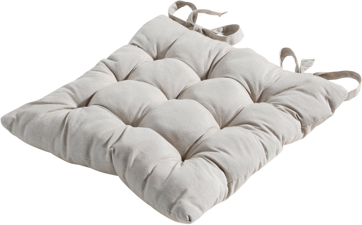 Madison Zitkussen - Panama - 46x46 - cm - lichtbeige