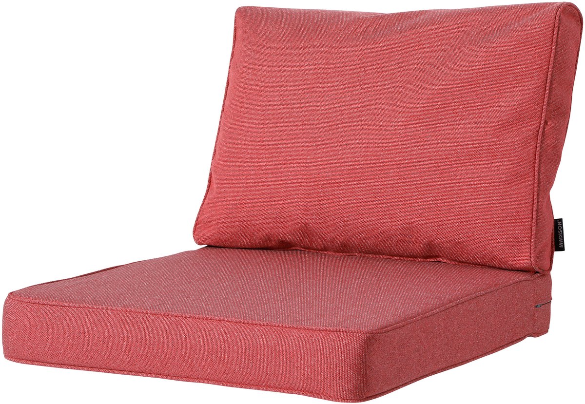 Bol.com Madison - Lounge profi-line - outdoor Manchester red - 60x43 - Rood aanbieding