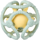 Nattou Siliconen ballen, set van 2, om vast te pakken en te bijten, BPA-vrij, 10 cm 7 cm, siliconen, oudroze/lichtroze
