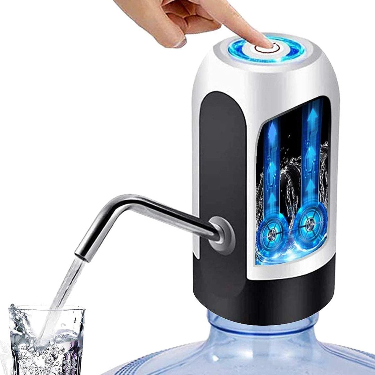 Draagbare Draadloze Mini Waterdispenser - Automatische Waterflespomp met USB Oplaadpoort