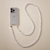 Hendy telefoonhoesje met koord - Pearl Long Telefoonketting - iPhone 13 Pro Max