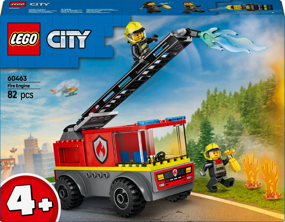 LEGO City Brandweerauto cadeau voor kinderen - 60463