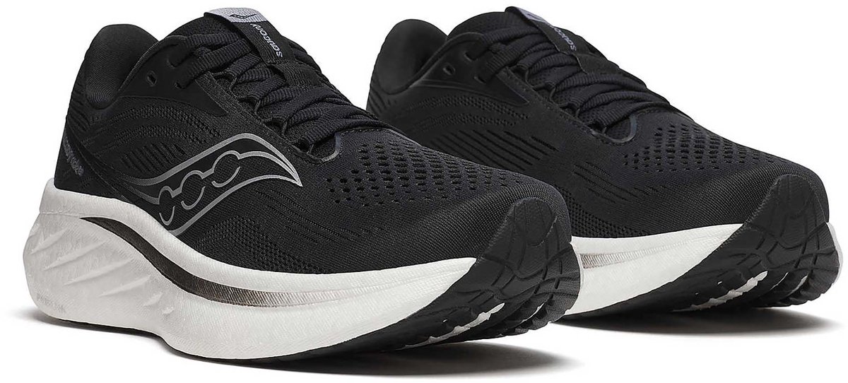 Saucony Ride 18 Hardloopschoenen Sportwear Vrouwen Zwart