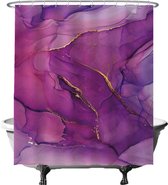 Kleine Wolke Cascada douchegordijn, PEVA, smaragd, 180 x 200 cm