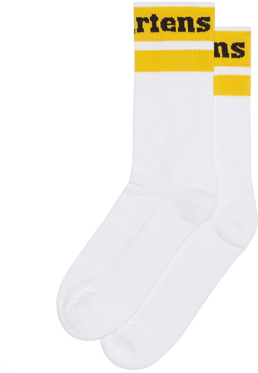 Dr Martens Athletic Logo Sokken Man Vrouw Geel