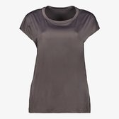 T-shirt Gris Basique - Taille XXL Femme - Neuf Sans étiquettes, En Polyester