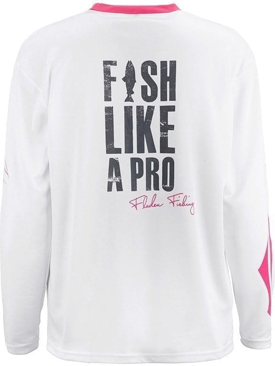 Fladen Team shirt M long sleeve black | Vis shirt