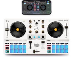 Hercules DJ Control Mix Ultra - Smartphone DJ Controller - Algoriddim Djay - Bluetooth - iOS/Android