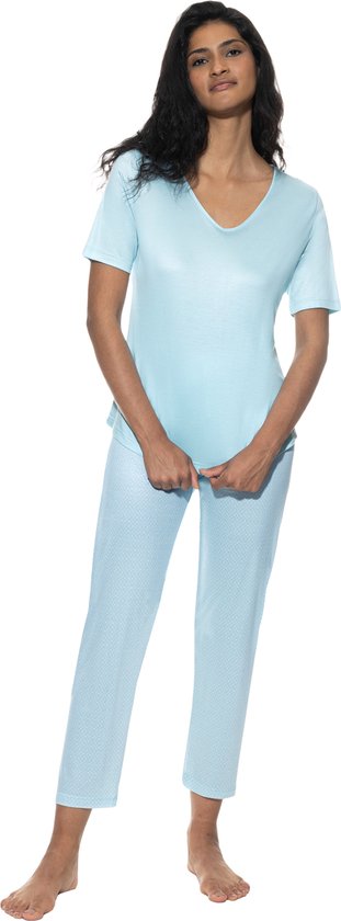 mey Female - Pyjama 7/8-lang, korte mouwen Serie Little Tiles