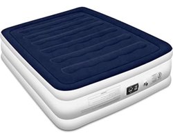 Opblaasbare Matras 2 Personen - Airbed 2 Person - Inflatable Mattress Voor Binnen En Buiten - Lichtgewicht En Stevig Ontwerp