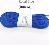 ProductGoods - 2 paires de beaux lacets | 100 cm | Bleu royal | Lacet