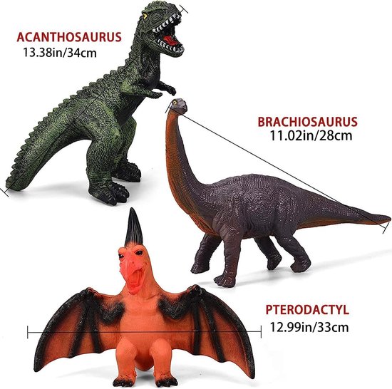 Jurassic Park Dinosaurus Vinger Poppetje - 8 cm - Spinosaurus - Grijs