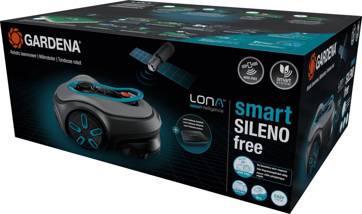 Gardena Smart Sileno free 600 robotmaaier