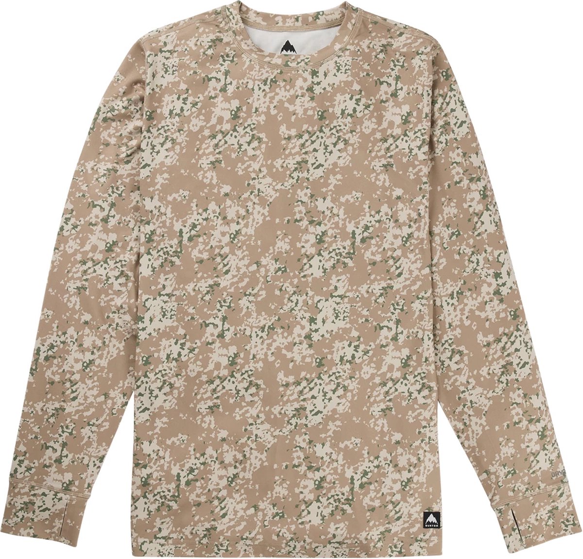 BURTON M Midweight Crew Snowfall Camo