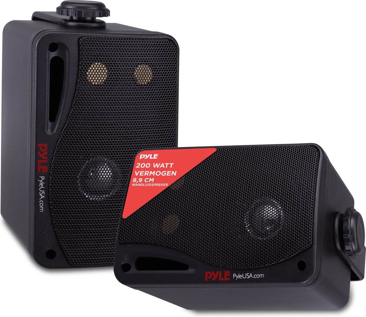 Pyle Bluetooth Luidsprekers - Outdoor Draadloze Bluetooth Speakers- Waterdichte 3-Weg Speaker
