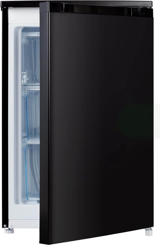 Tafelmodel koelkast zwart compact zonder vriesvak energiezuinig stil verstelbare rekken DailySupplies