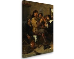 Adriaen Brouwer - The Smokers, De rokers (ca. 1636) - 3:2