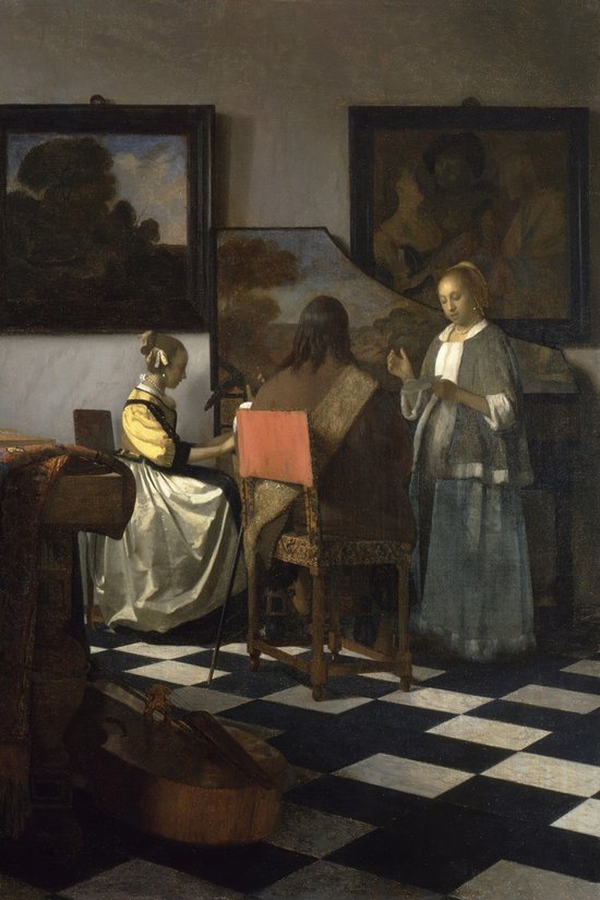 Johannes Vermeer - Le Concert - Le Concert (1666) - 3:2