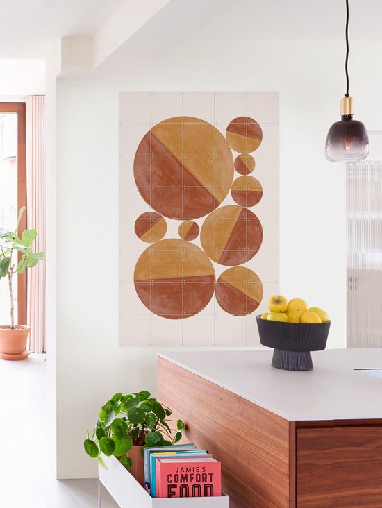 IXXI Burnt Orange Bols - Décoration murale - Abstrait - 80 x 60 cm