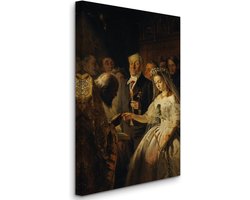 Vasily Vladimirovich Pukirev - The Unequal Marriage - Het ongelijke huwelijk (1862) - 3:2