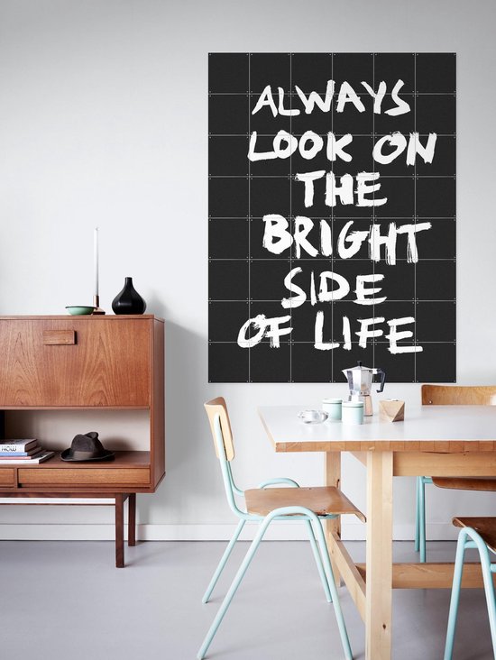 IXXI Always regarder du bon côté de la Life - Décoration murale - Abstrait - 60 x 80 cm