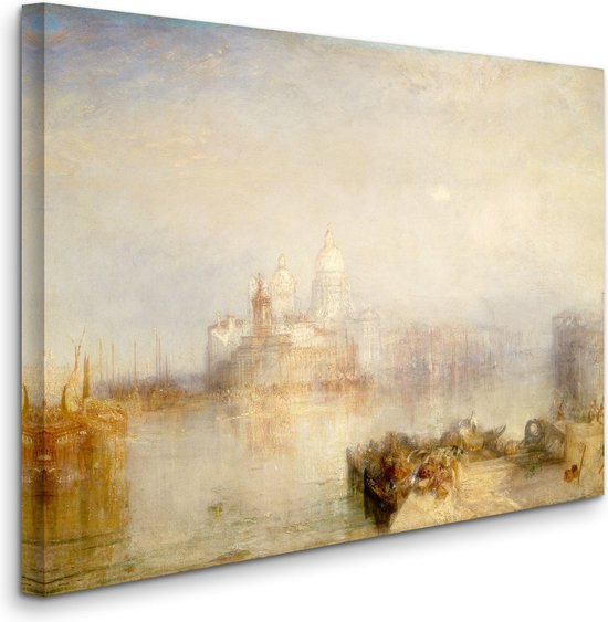 Joseph Mallord William Turner - Dogana et Santa Maria Della Salute, Venice - Dogana et Santa Maria Della Salute, Venetië (1843) - 2:3