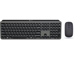 Smartify Pro Keys + Pro Touch - Draadloos Toetsenbord en Muis - Bluetooth Toetsenbord - QWERTY - Zwart