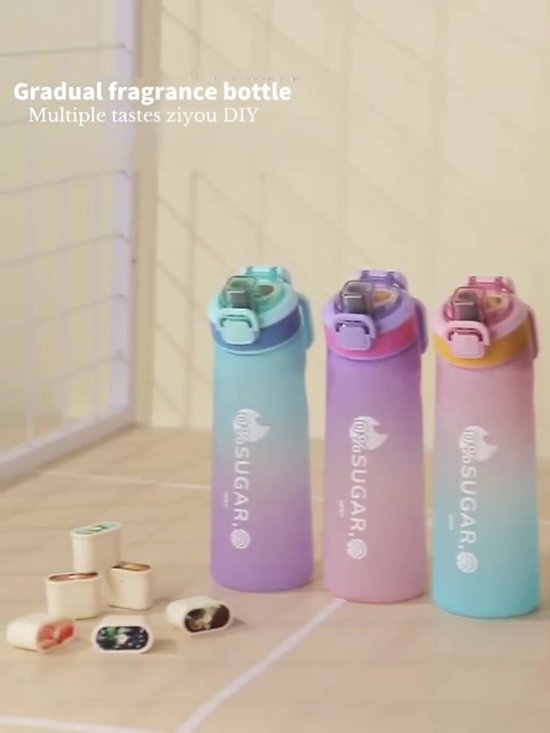 Vikaster Bouteille D'eau, Gourde Sport 1 Litre, Sans BPA, Étanche &ap; Réutilisable, Water Bottle