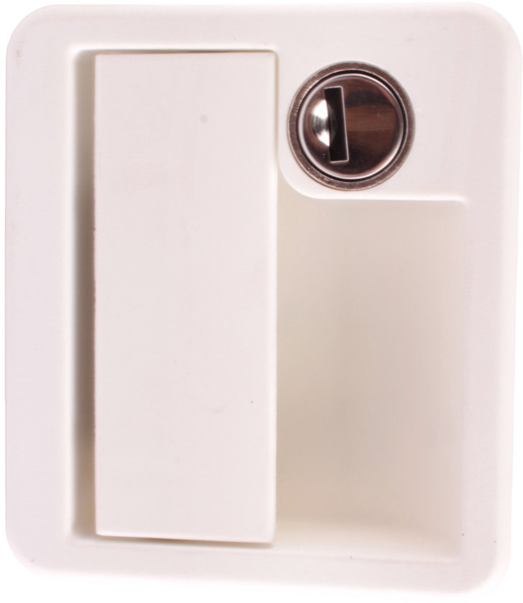 Deurslot Compleet Olympia Wit 152x120mm