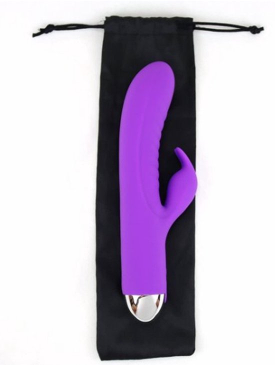 Vibromasseur clitoridien et point G - Rabbit - 2 moteurs - 7 niveaux de vibrations puissants