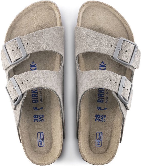 Birkenstock Arizona BS - sandale pour hommes - gris - taille 46 (EU) 11.5 (UK)