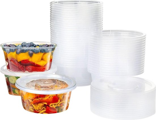 50 Stuks 100/150 Ml Herbruikbare Plastic Drink Trechter Nozzles Zakjes Met Ontwerp Food-Grade Transparante Draagbare drank Zakken kopen vanaf een prijs van 14