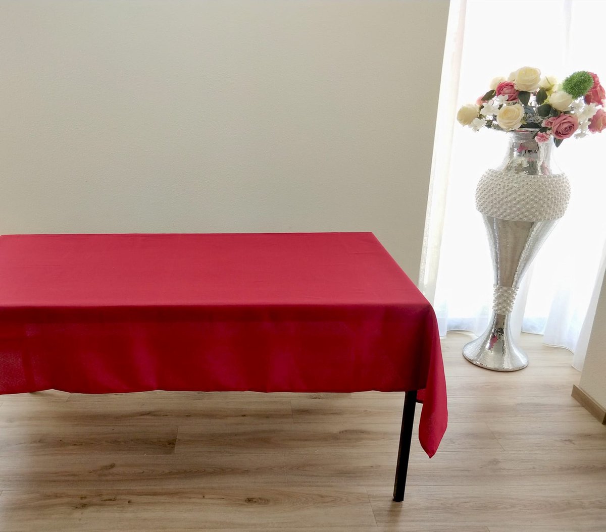 Tafelkleed 140x240 cm-Kersenrood