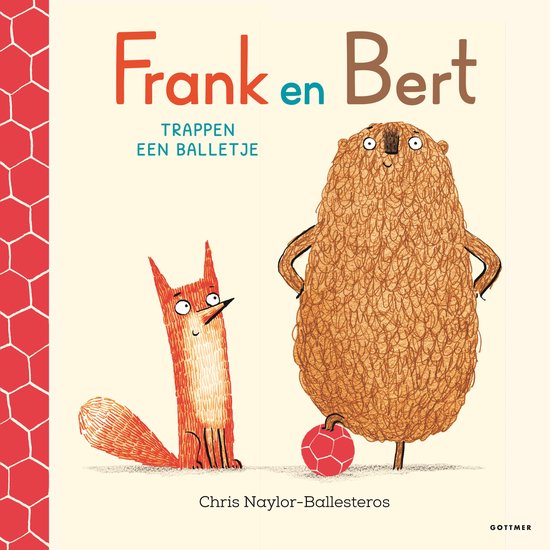 Frank en Bert - Frank en Bert trappen een balletje - cover