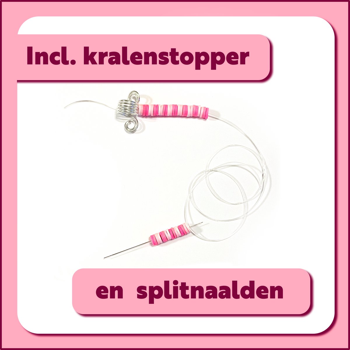 Kralenset incl. E-Book - Luxe Polymeer Kralen Set - 36 kleuren - Katsuki Kralen - Incl. Rijgnaalden en Draad - Smiley Kralen - Bedels - Letterkralen - DIY Sieraden Maken - Armbandjes Maken - Kralendoos - Platte Kralen — afbeelding 4