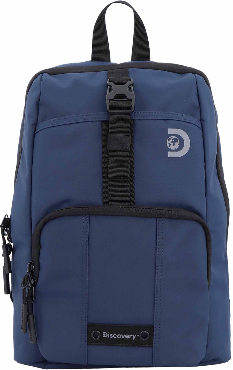 Discovery Laptop Rugzak / Rugtas / Schooltas - 13 Inch - Shield - Blauw - Blauw