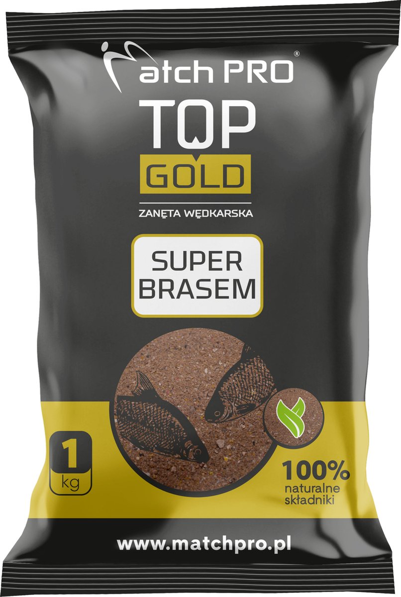 MatchPro Voeder Top Gold 1 Kilo - Soort : Brasem