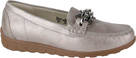 Chaussures à enfiler et Ballerines pour femmes Waldlaufer H-lucy Stein Gold Goud - Taille 5½