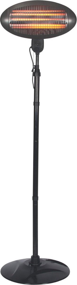 Perel Terrasverwarmer - Staand - 2000 W