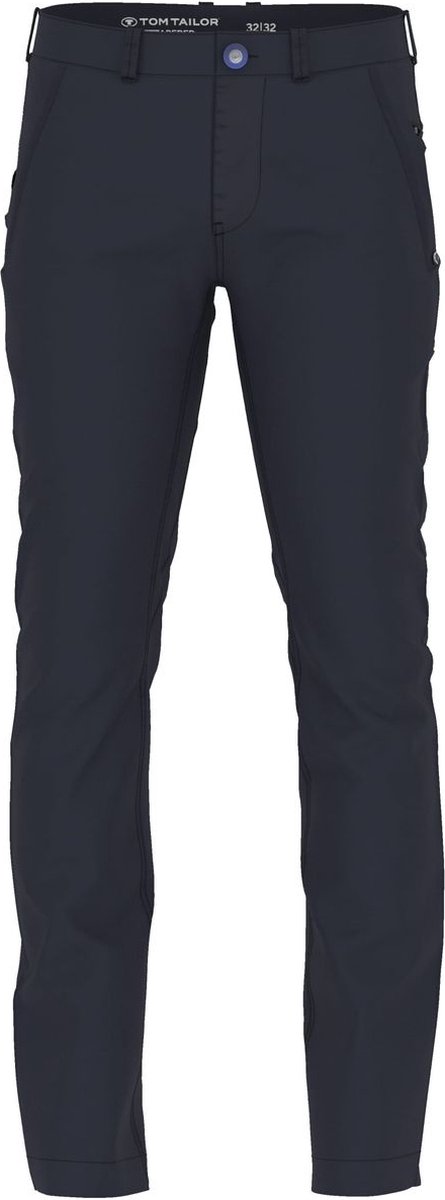Tom Tailor Heren Chino Broek TAPERED CHINO tapered Blauw 29W / 34L Volwassenen