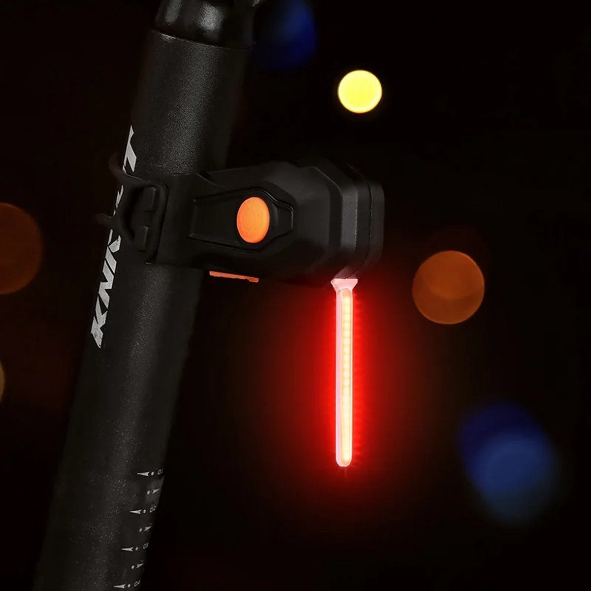 Klikkopers ® CyGlow Fietsverlichting- Fietslamp achterlicht - Achterlicht Fiets Oplaadbaar - LED - 60 lumen - Waterdicht - fietslampjes - Achterlamp fiets - Fietslamp - Fietsverlichting USB oplaadbaar -
