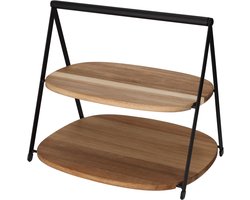 JENS Living - Opvouwbare Etagère LINN - 28 x 24,5 x 25,6 cm