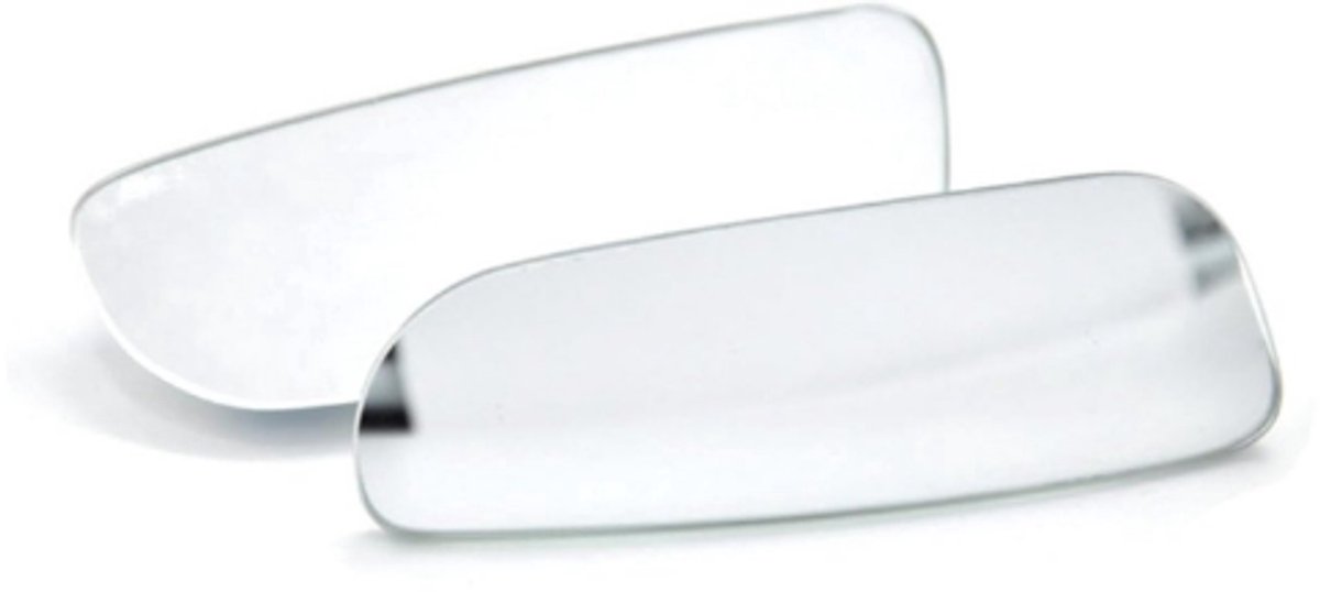 Image of 2 stuks - Blindehoek spiegel - Dodehoekspiegel - groothoek spiegel - Buitenspiegels - accessoires voor achteruitrijhulp - Auto Accessoires - 360 graden Verstelbare - Grensloos - voor Auto SUV en Truc - rechthoekig - 3,7 x 1,3 inch - Glas