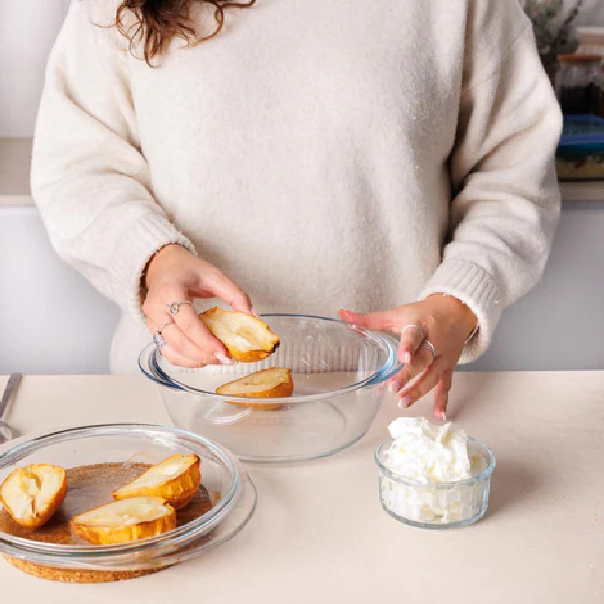 Pyrex Ovenschaal - Braadslede - 1+ 0.4 liter - Rond - Met deksel - glas - 21 x 18 x 10 cm — cadeau in Koken & Dineren - foto 6