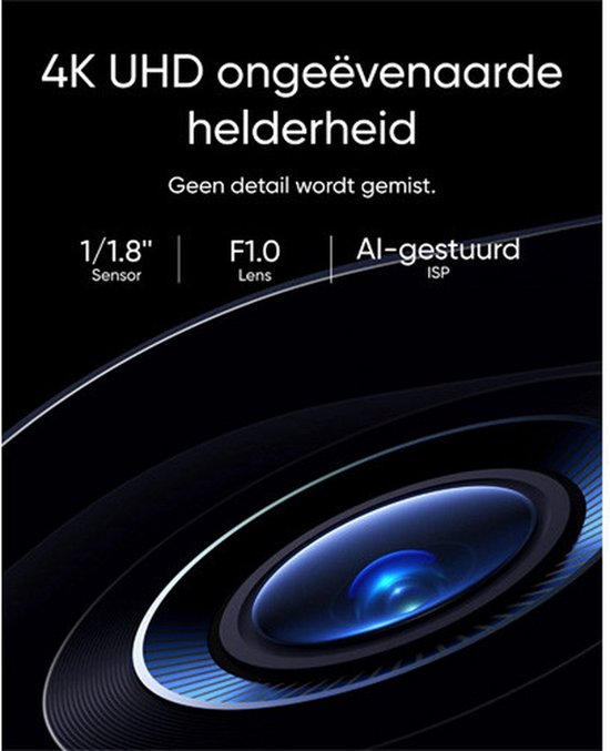 eufy Security S3 Pro Buitencamera, Add-on 2-pack - Outdoorcam - 4K Ultra HD-resolutie, MaxColor Vision™ technologie, Zonne-energie met SolarPlus™ 2.0, Compatibel met Apple HomeKit, Alexa en Google Assistant - Bundelvoordeel van Eufy — afbeelding 5
