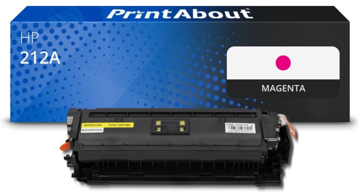 PrintAbout huismerk Toner 212A (W2123A) Magenta geschikt voor HP